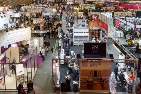 法国里昂美容美发展览会展会现场图片