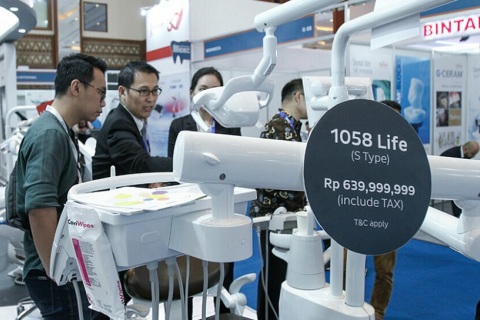 印尼雅加达口腔及牙科展览会展会现场图片