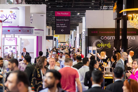 中东迪拜美容展览会展会现场图片