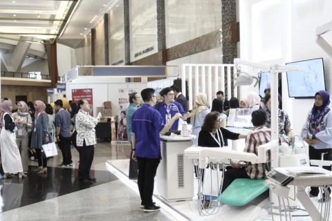印尼雅加达口腔及牙科展览会展会现场图片