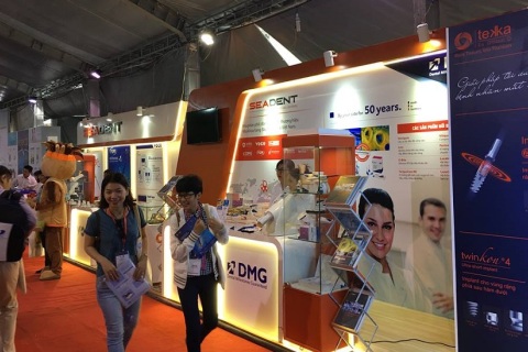 越南河内口腔牙科展览会展会现场图片