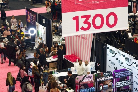 美国纽约美容美发展览会展会现场图片