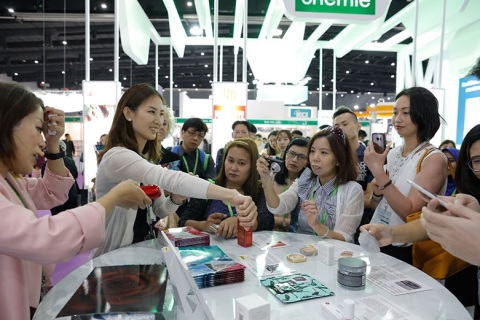 泰国曼谷美容化妆品包装展览会展会现场图片