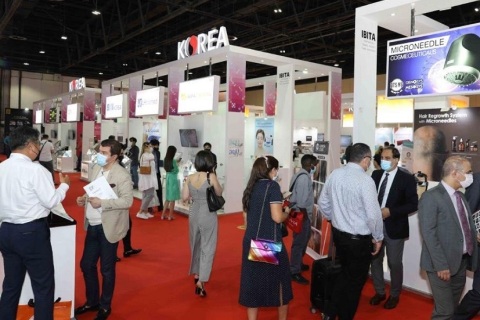 中东迪拜激光医学美容展览会展会现场图片