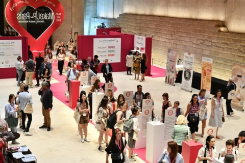 美国纽约品牌美容化妆品、美妆供应链展览会展会现场图片