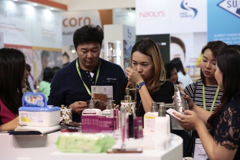 泰国曼谷美容化妆品包装展览会展会现场图片