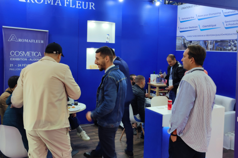 阿尔及利亚美容贸易展览会展会现场图片