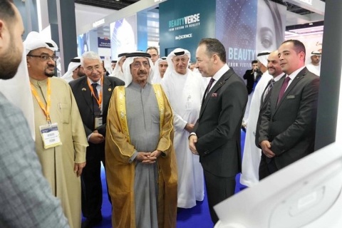 中东迪拜激光医学美容展览会展会现场图片
