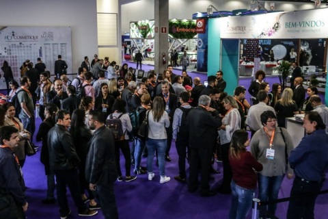 巴西圣保罗化妆品展览会展会现场图片
