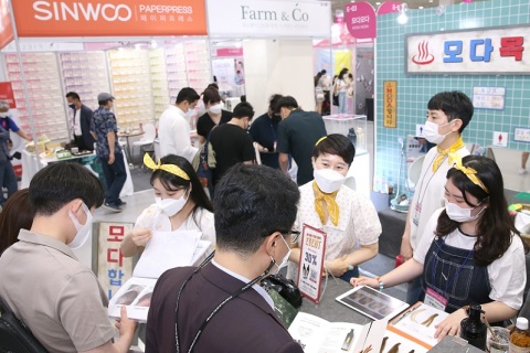 韩国首尔化妆品及美容展览会展会现场图片