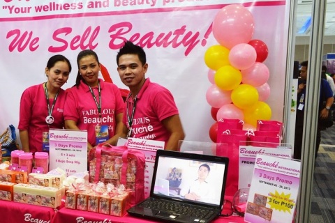 菲律宾美容化妆品展览会展会现场图片