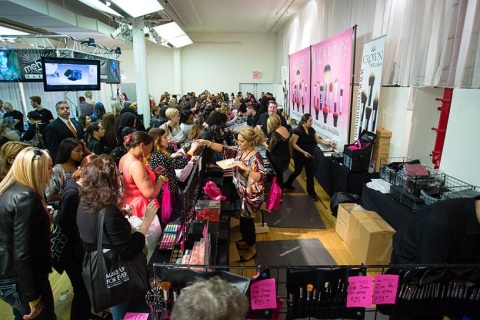 美国纽约品牌美容化妆品、美妆供应链展览会展会现场图片