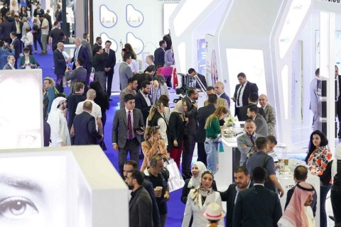 中东迪拜激光医学美容展览会展会现场图片