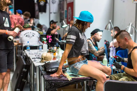 荷兰欧洲纹身展览会展会现场图片