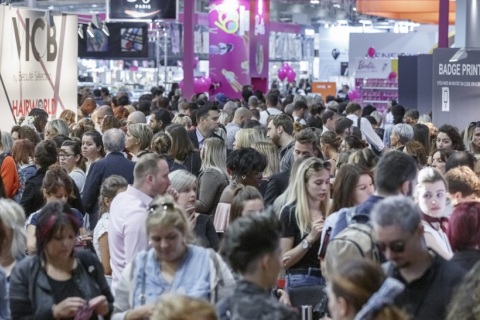 法国巴黎美容美发展览会展会现场图片