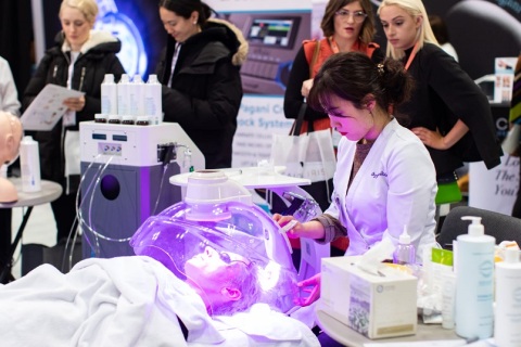 美国拉斯维加斯美容展览会展会现场图片