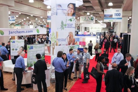 美国纽约化妆品原料展览会展会现场图片