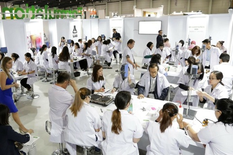 泰国曼谷美容化妆品包装展览会展会现场图片