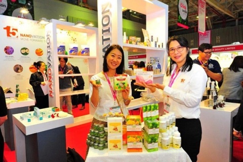 越南胡志明美容展览会展会现场图片