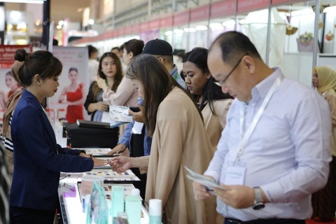 印尼雅加达美容展展会现场图片