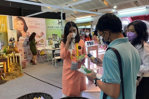 印尼雅加达美容展展会现场图片