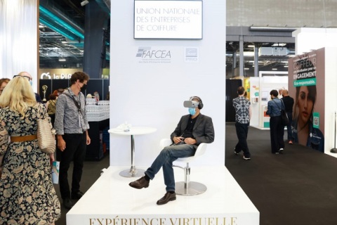 法国巴黎美容美发展览会展会现场图片