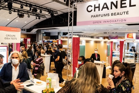 美国纽约品牌美容化妆品、美妆供应链展览会展会现场图片