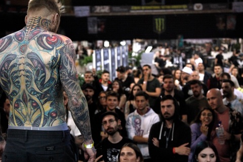 荷兰欧洲纹身展览会展会现场图片