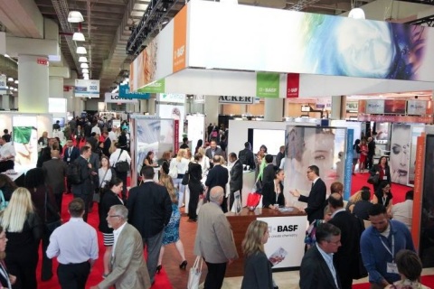 美国纽约化妆品原料展览会展会现场图片