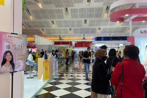 印尼雅加达美容展展会现场图片