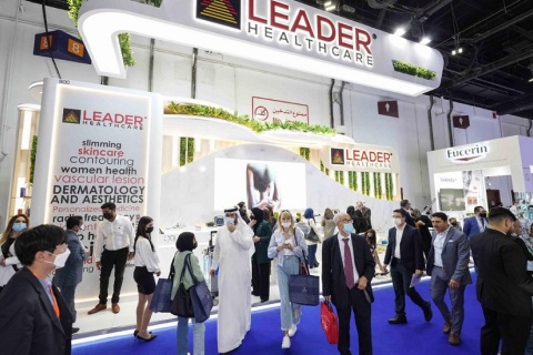 中东迪拜激光医学美容展览会展会现场图片