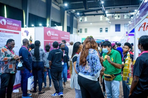 尼日利亚拉各斯美容美发展览会展会现场图片