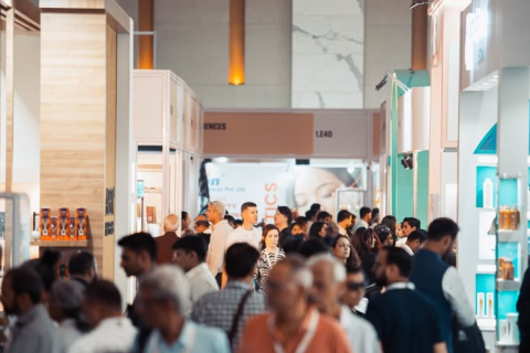 印度孟买美容展览会展会现场图片