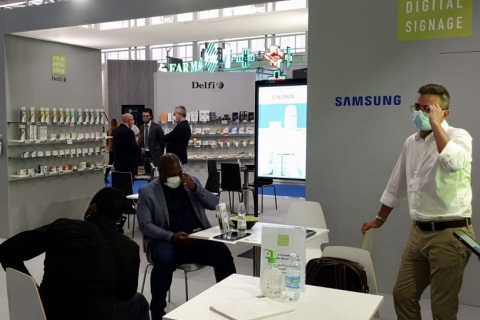 意大利博洛尼亚医药及美容护理展览会展会现场图片