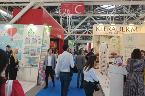 意大利博洛尼亚医药及美容护理展览会展会现场图片