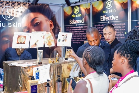 尼日利亚拉各斯美容美发展览会展会现场图片