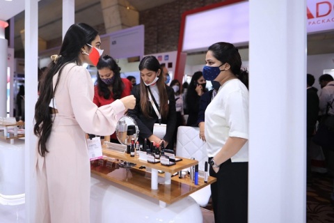 印度孟买美容展览会展会现场图片