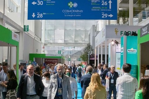 意大利博洛尼亚医药及美容护理展览会展会现场图片