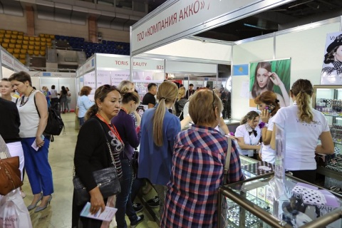 哈萨克斯坦美容展览会展会现场图片