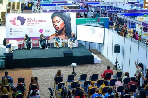 尼日利亚拉各斯美容美发展览会展会现场图片