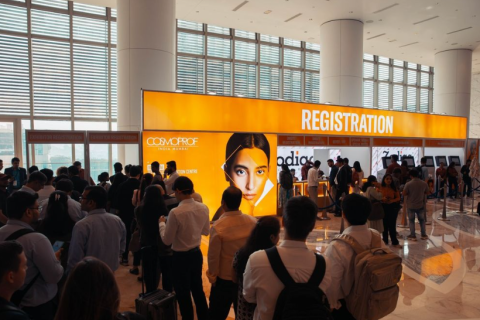 印度孟买美容展览会展会现场图片