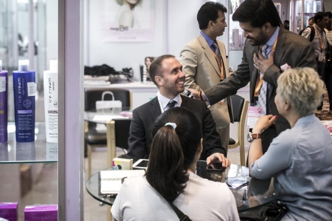 印度孟买美容展览会展会现场图片