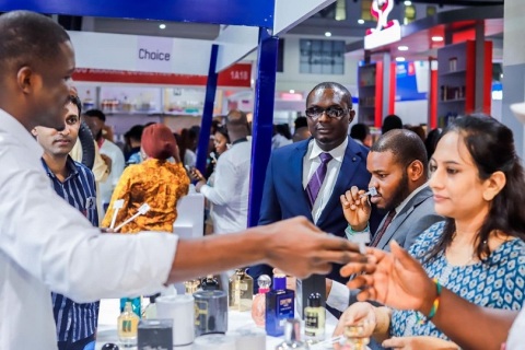 尼日利亚拉各斯美容美发展览会展会现场图片