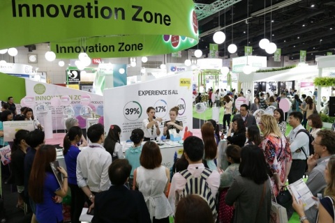 泰国亚洲化妆品原料及个人护理展览会展会现场图片