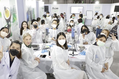 泰国亚洲化妆品原料及个人护理展览会展会现场图片