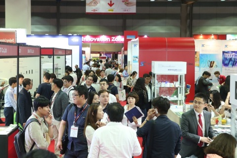 韩国首尔化妆品原料展览会展会现场图片