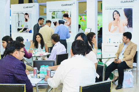 印度个人护理用品展览会展会现场图片