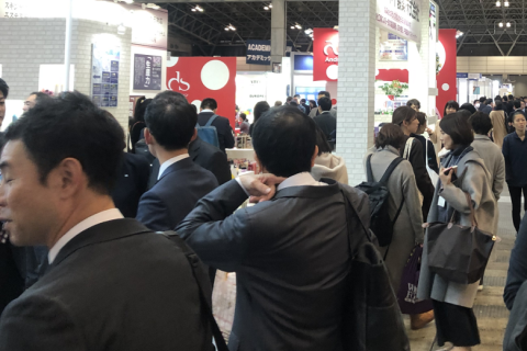 日本大阪化妆品技术展展会现场图片