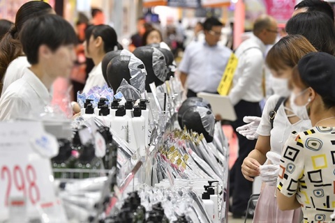 日本东京个人护理及美容展览会展会现场图片