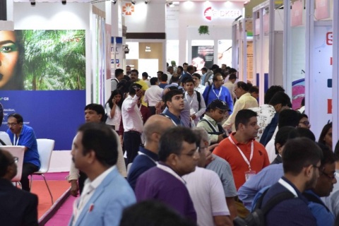 印度化妆品及个人护理展览会展会现场图片